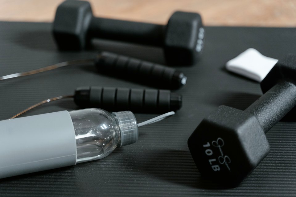 Representative marketplace photo for Home Gym Dumbbell and Accessories Set