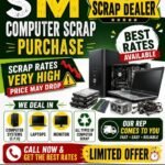 COMPUTER, PC & LAPTOP SCRAP PURCHASE IN BEST MARKET RATES in Karachi