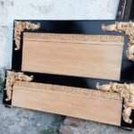 Double bed / bed set / wooden bed / bed / Furniture / king size bed