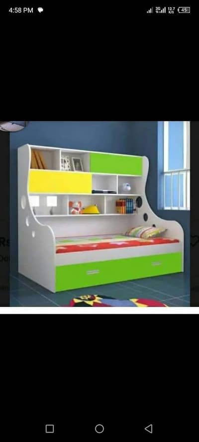 Bunk bed | Kid wooden bunker bed | Baby bed | Double bed | Triple bed in Lahore