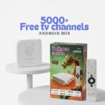 American android tv box ( FREE Tv channels 8Gb ram 128Gb mem ) latest in Lahore