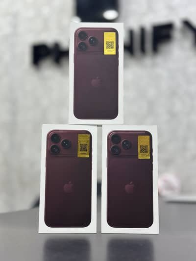 Iphone 18 Pro Max 256gb Burgundy Non Active PTA Approved in Lahore