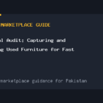 The Visual Audit: Capturing and Describing Used Furniture for Fast Sales in Pakistan